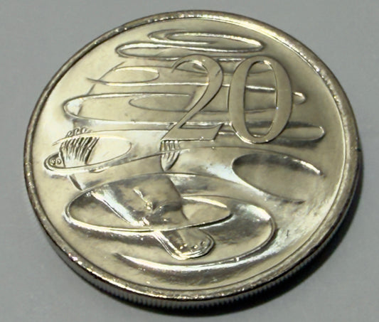 2025 20 Cent Coin - Platypus - Uncirculated - ex RAM Premium roll - comes in 2x2