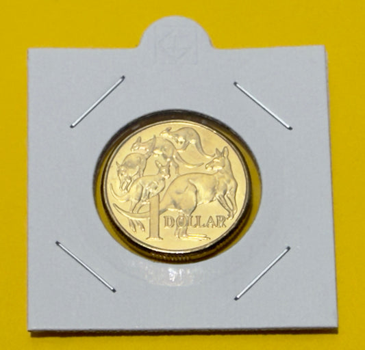 2010 $1 Coin - Uncirculated - Mob of Roos - comes in 2x2