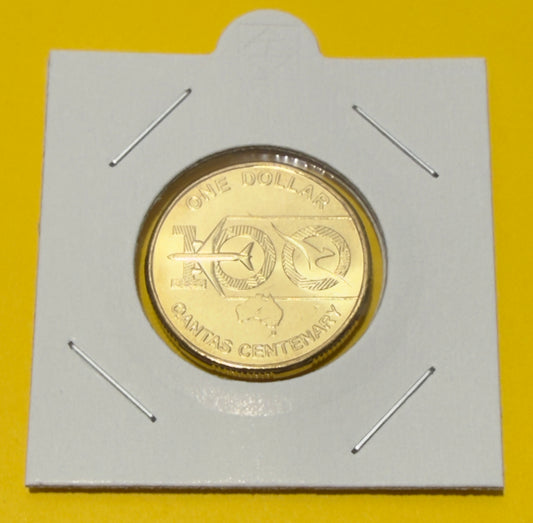 2020 $1 Qantas Coin - Uncirculated - Comes In 2x2