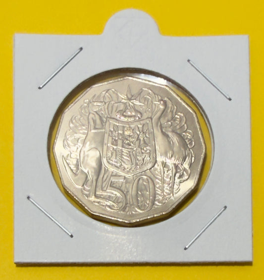 1979 50 Cent Coin -Uncirculated- Coat Of Arms - 50c - Ex RAM Roll