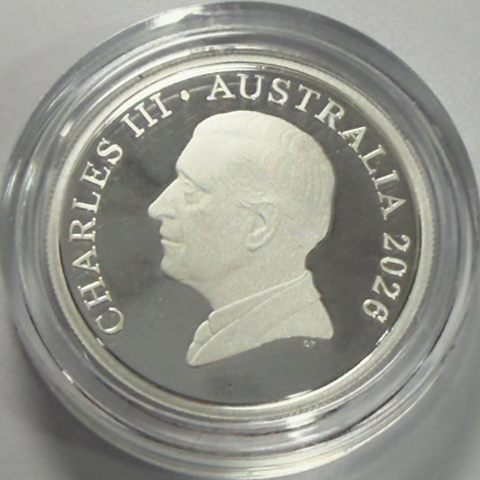 2026 10 Cent Fine Silver Proof Coin - 60 Years of Decimal Currency 10c