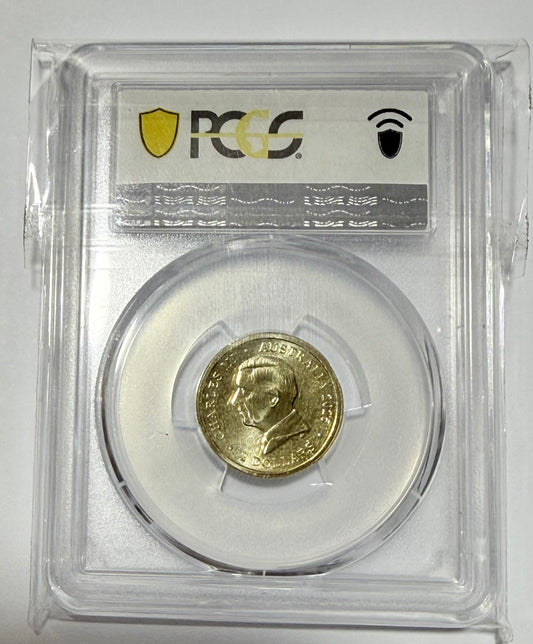 2025 $2 Mens Aus Open Yellow Envelope Privy - PCGS MS68