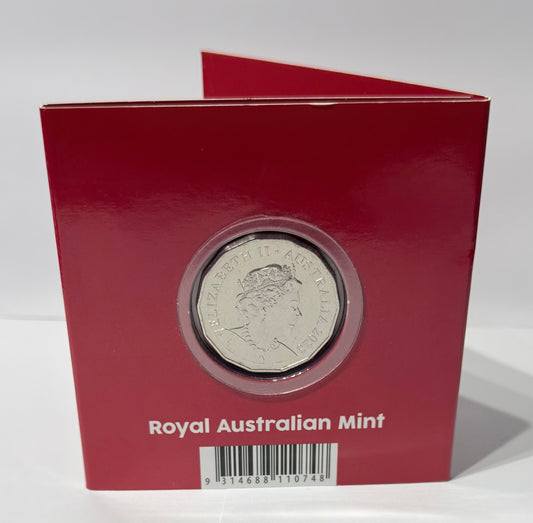 2023 50c Lunar Year of the Rabbit - Uncirculated Tetra-Decagon Series