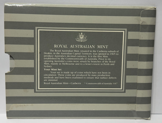 1987 Mint Set - Australia Decimal Coins - Uncirculated Coin Collection