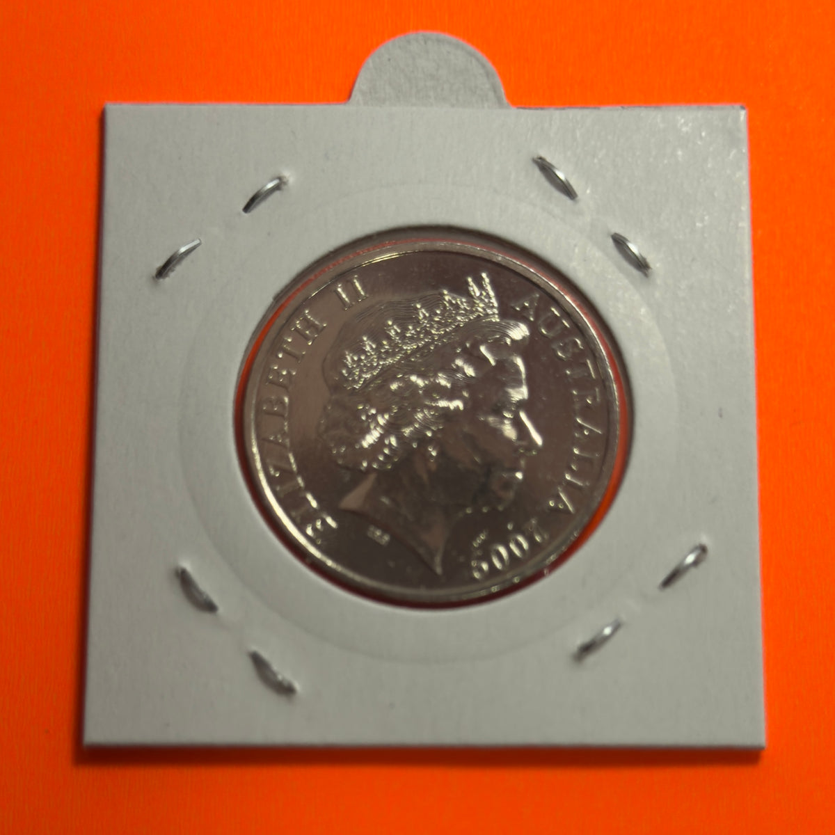 2009 20 Cent Coin - Uncirculated - International Year of Astronomy - in 2x2