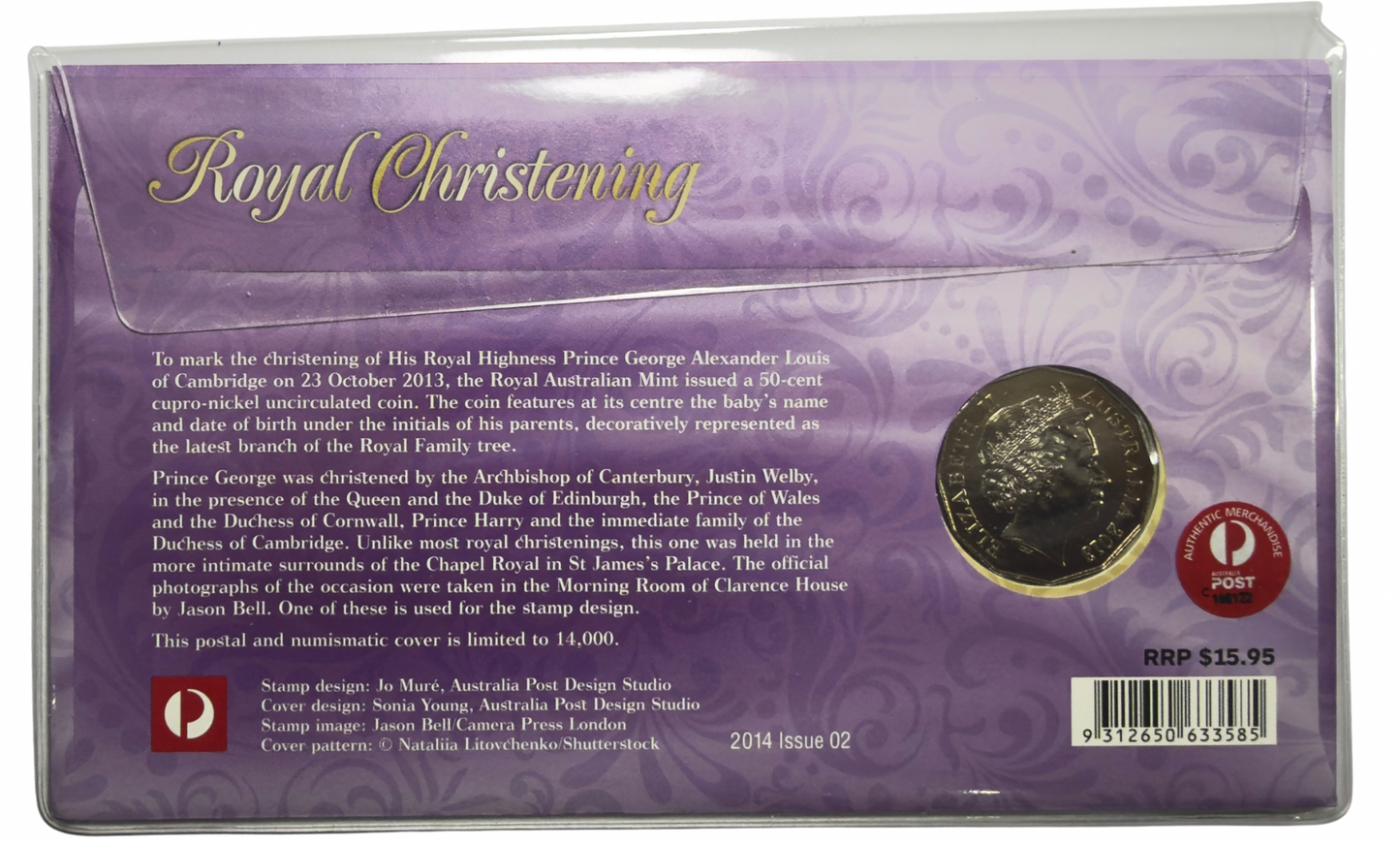2014 50 Cent PNC - Royal Christening - HRH PRINCE GEORGE of CAMBRIDGE