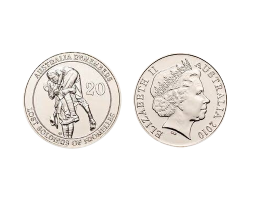 2010 20 Cent - Australia Remembers Lost Soldiers of Fromelles PNC