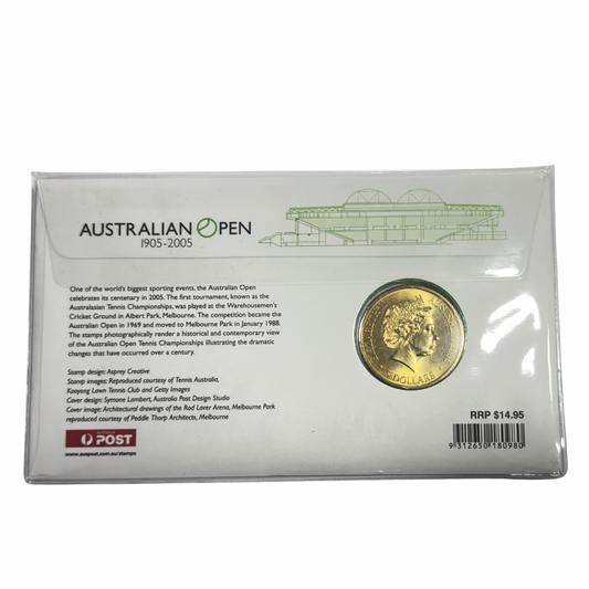 2005 $5 Australian Open 1905-2005 PNC