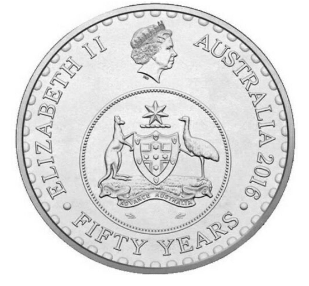 2016 20 Cent Coin - Decimal Currency Changeover - Uncirculated - comes in 2x2