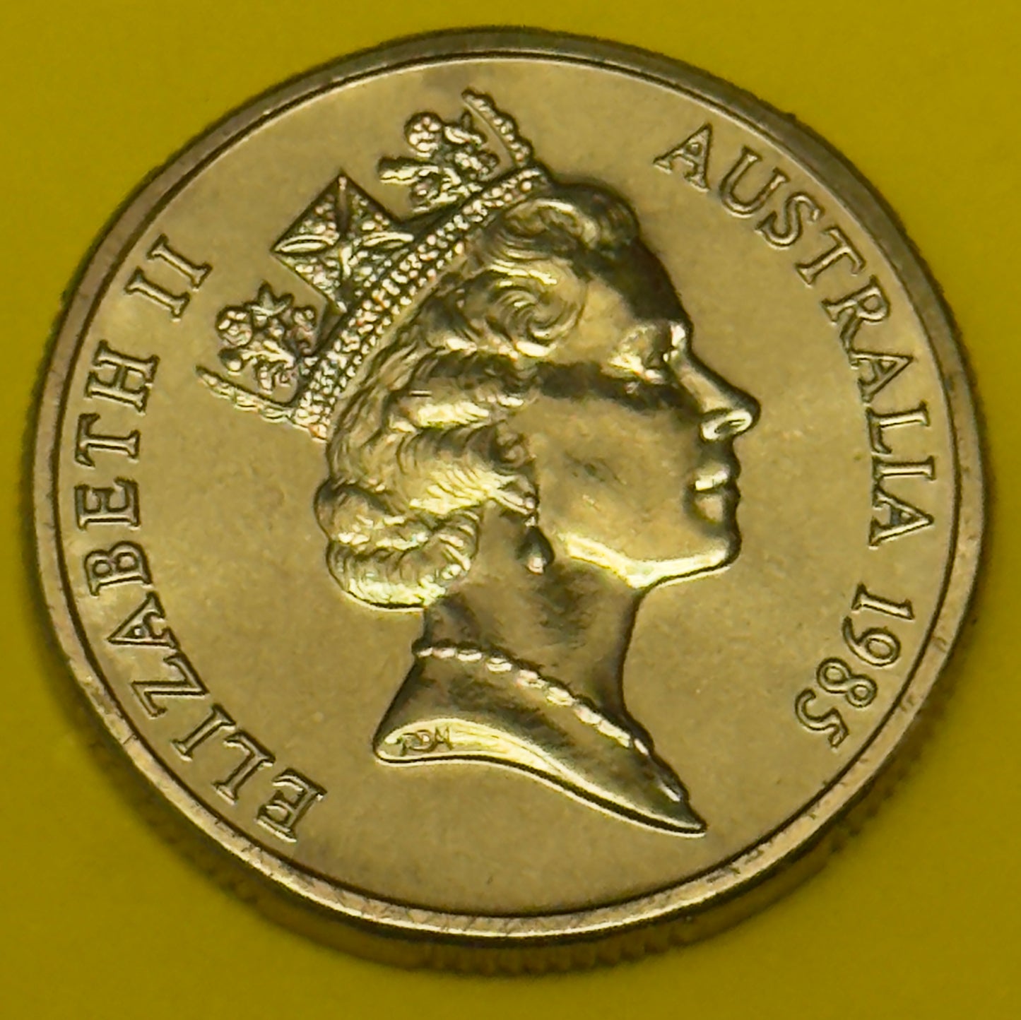 1985 $1 Coin MOR - Choice Uncirculated - Ex MINT SET  Coin  - comes in 2x2