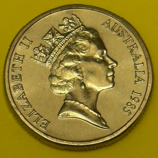 1985 $1 Coin MOR - Choice Uncirculated - Ex MINT SET  Coin  - comes in 2x2