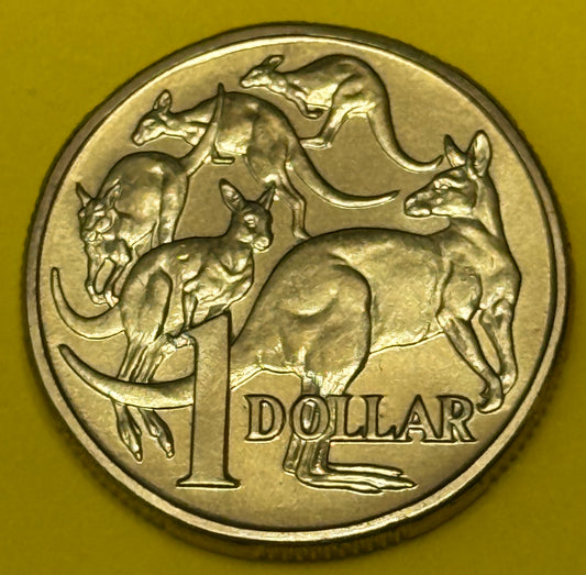 1985 $1 Coin MOR - Choice Uncirculated - Ex MINT SET  Coin  - comes in 2x2