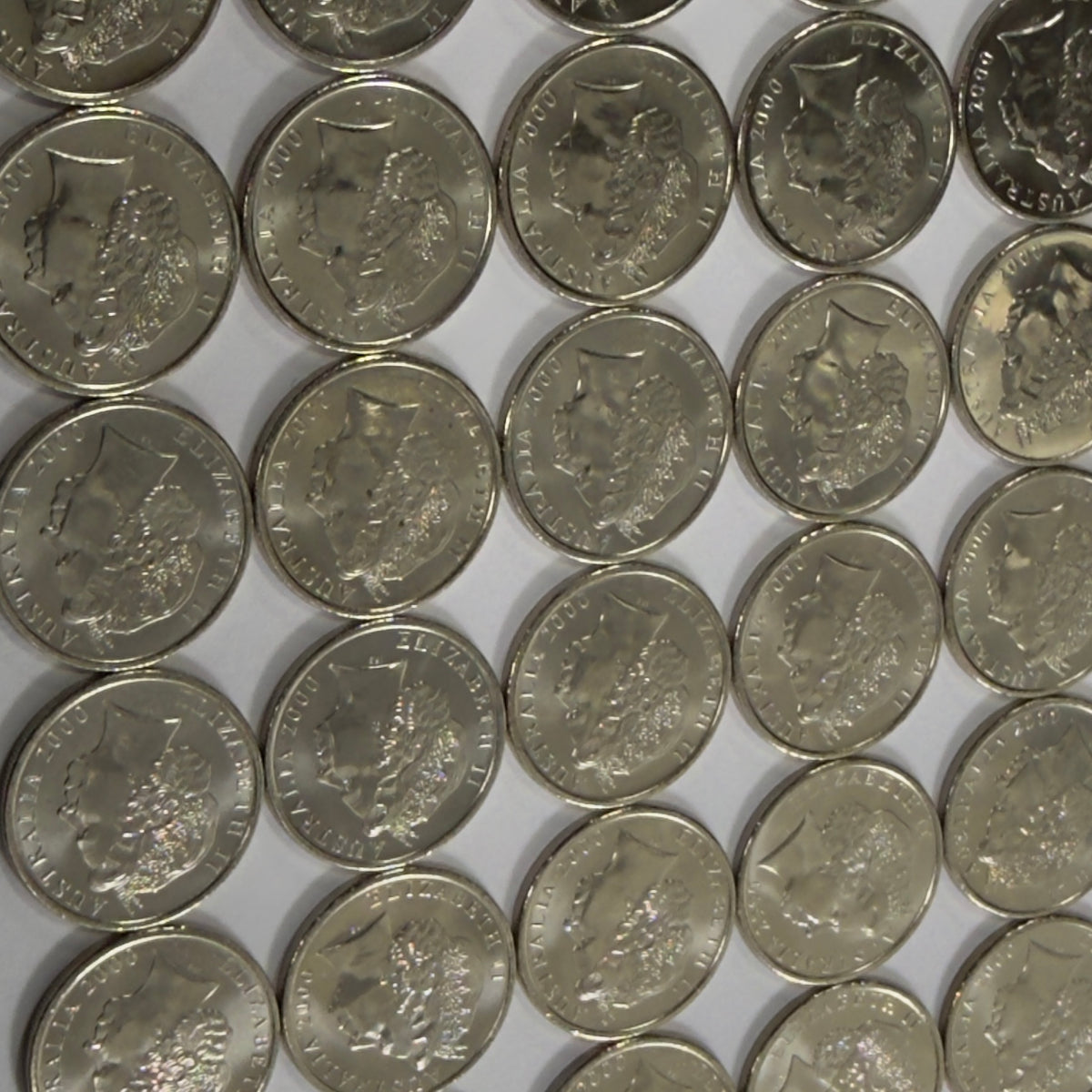 2000 Australian 5 Cent Coin - Uncirculated - Five Cent - comes in 2x2