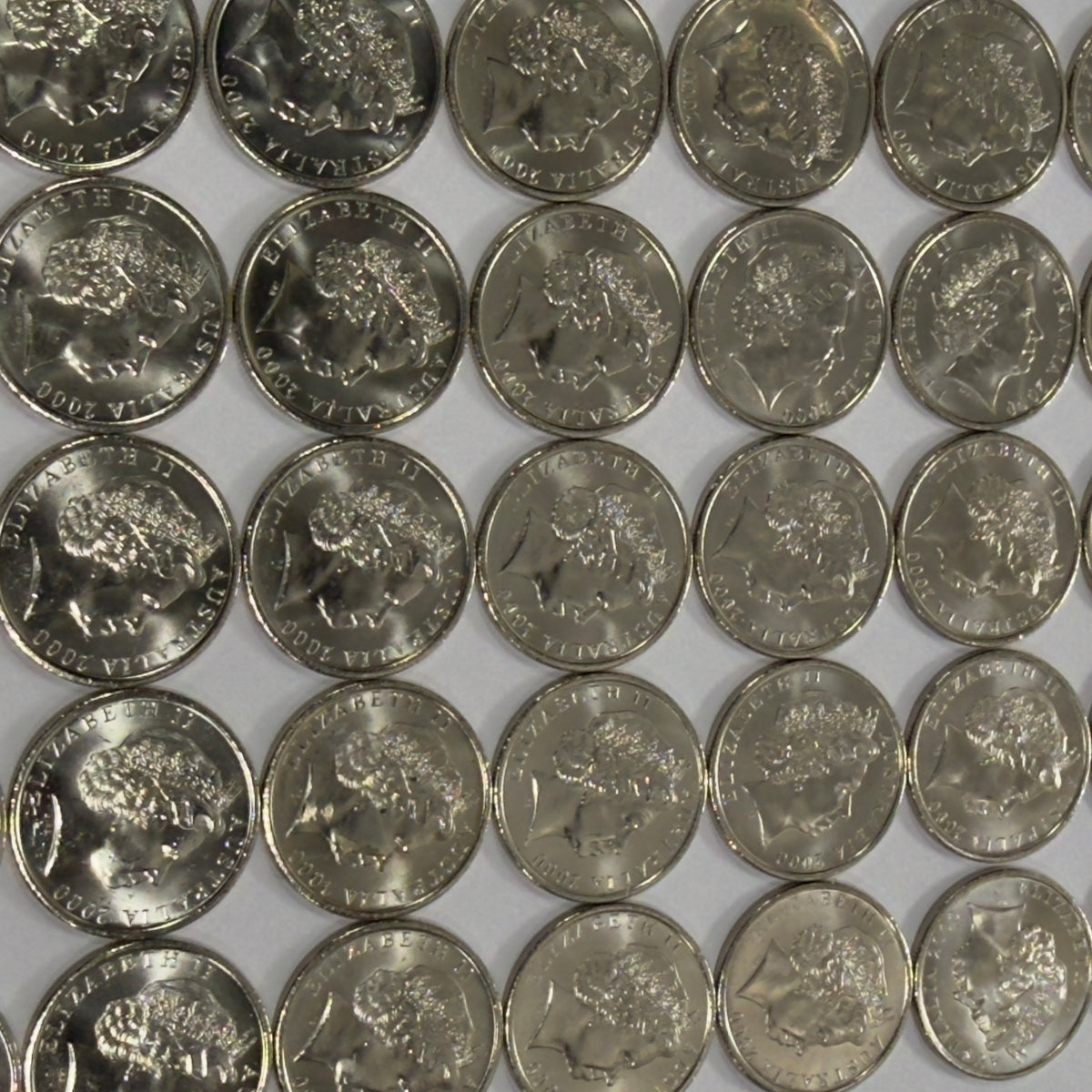 2000 Australian 5 Cent Coin - Uncirculated - Five Cent - comes in 2x2