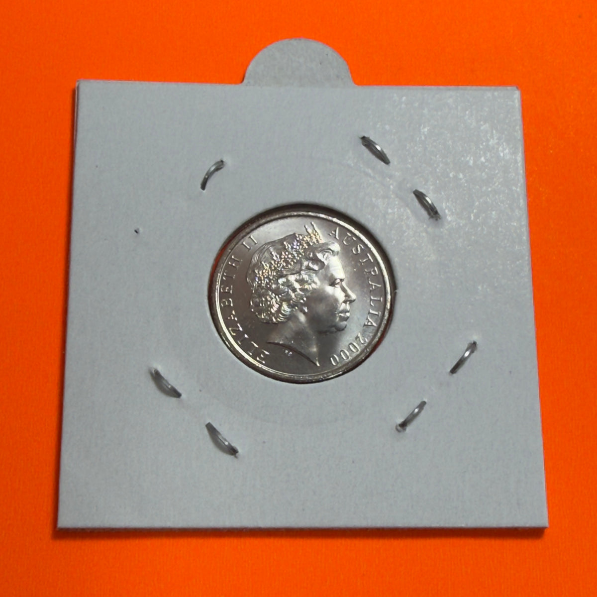 2000 Australian 5 Cent Coin - Uncirculated - Five Cent - comes in 2x2