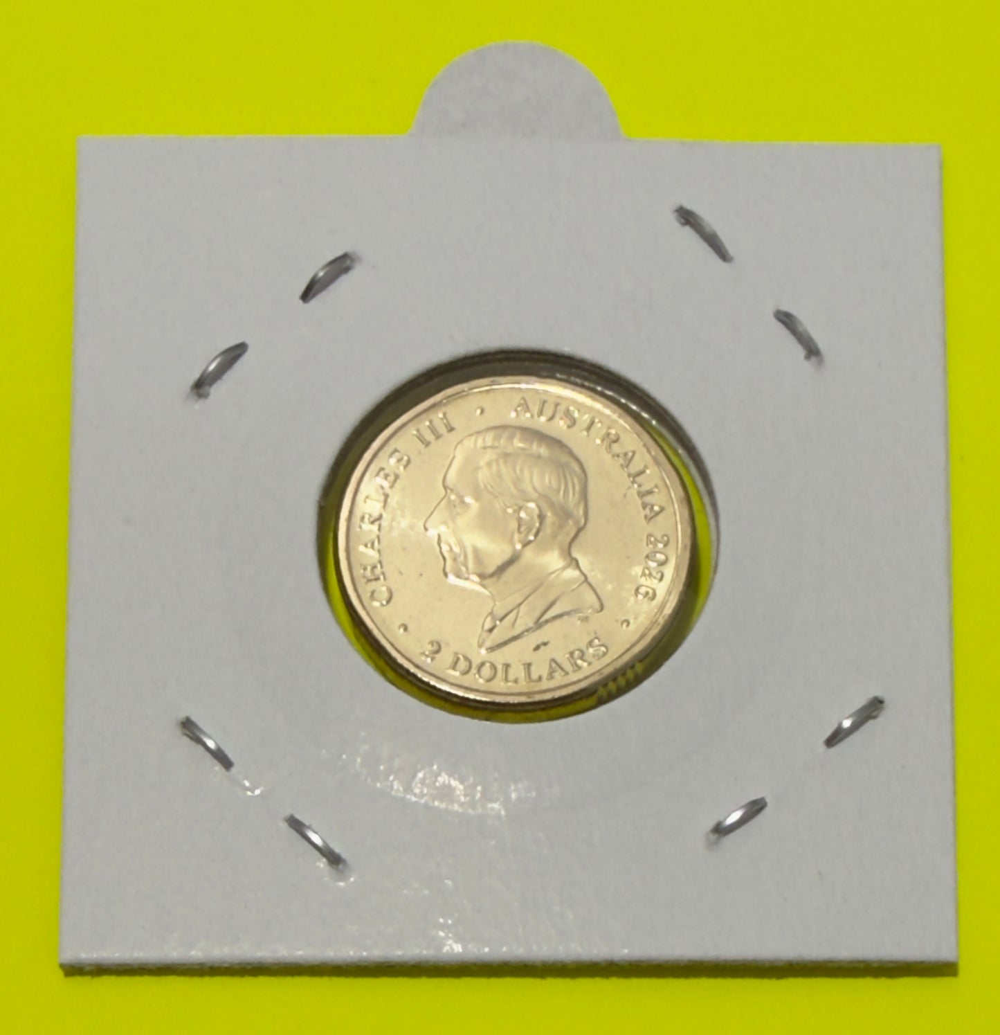 2026 $2 BLUEY Coin Sleepy Time - Uncirculated - comes in 2x2