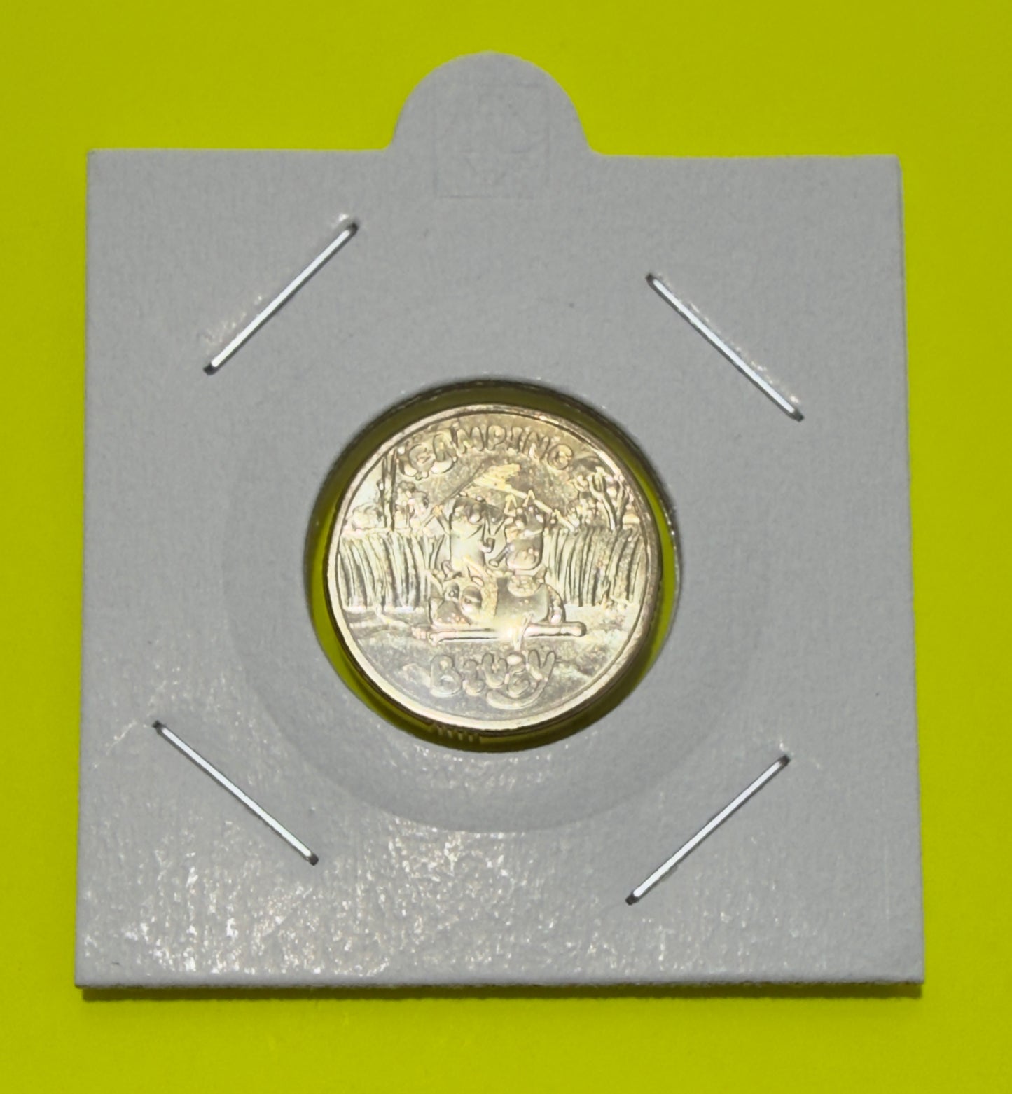 2026 $2 BLUEY Coin - Camping - Uncirculated - comes in 2x2