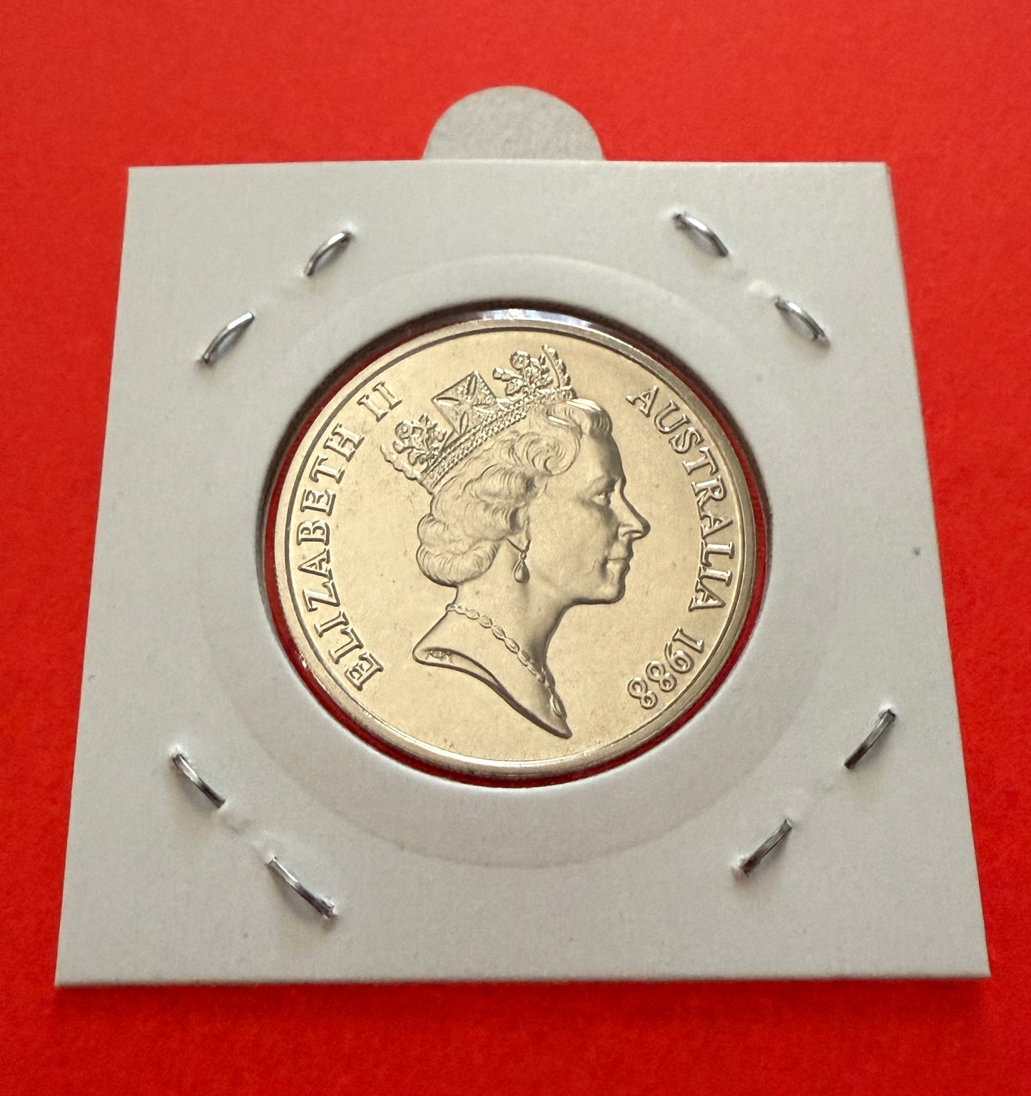 1988 20 Cent Coin - Uncirculated - Mint Set ONLY Coin - comes in 2x2