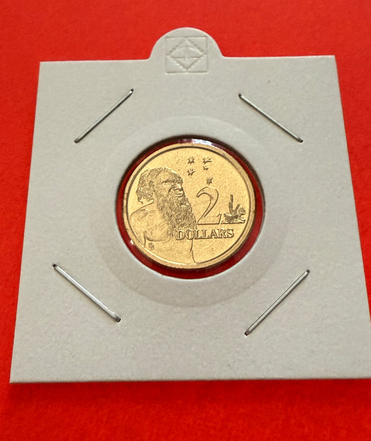 1988 $2 Coin - Choice Uncirculated - HH Horst Hahne - ex mint set - in 2x2