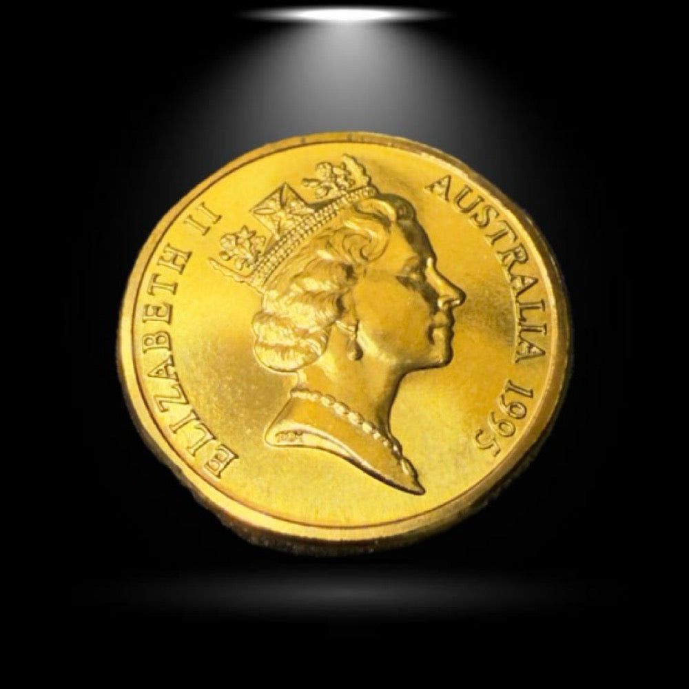 1995 $2 Elder Coin - Choice Uncirculated - Two Dollar Ex MINT SET Coin - in 2x2