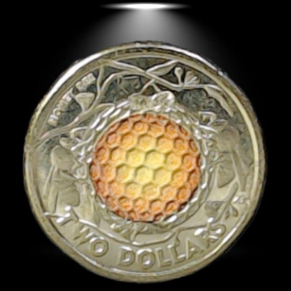 2022 $2 Honey Bee Coin - Uncirculated - Two Dollar - Comes In 2x2