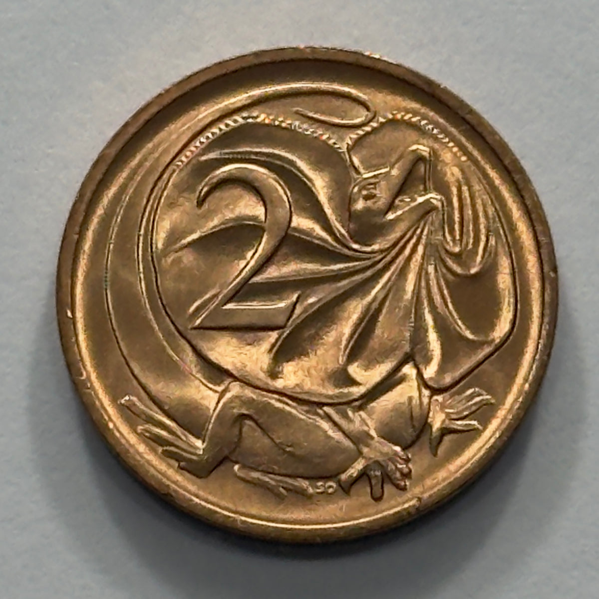 1977 2 Cent Coin - Uncirculated - Two Cent Coin - 2c - comes in 2x2