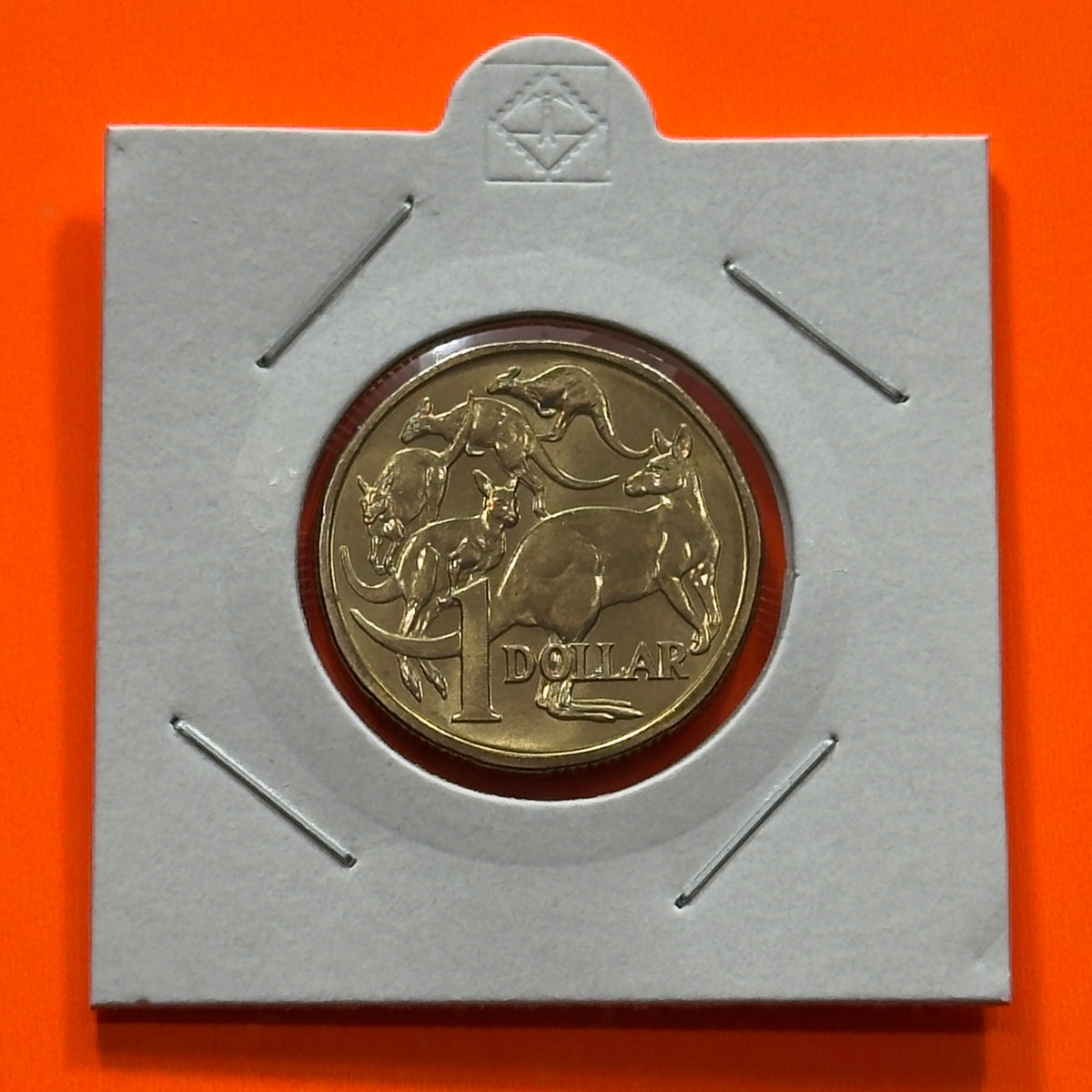 1994 $1 Coin - Mob of Roos - Uncirculated - Ex Mint Set coin - comes in 2x2