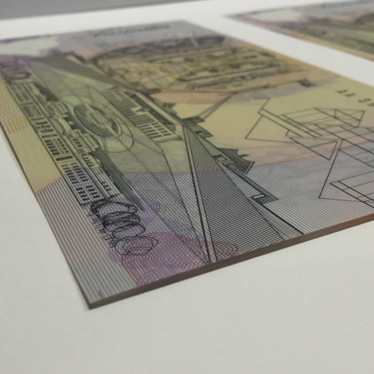 1992 $5  From First Polymer Run - 1X Uncirculated R214 in Note Protector