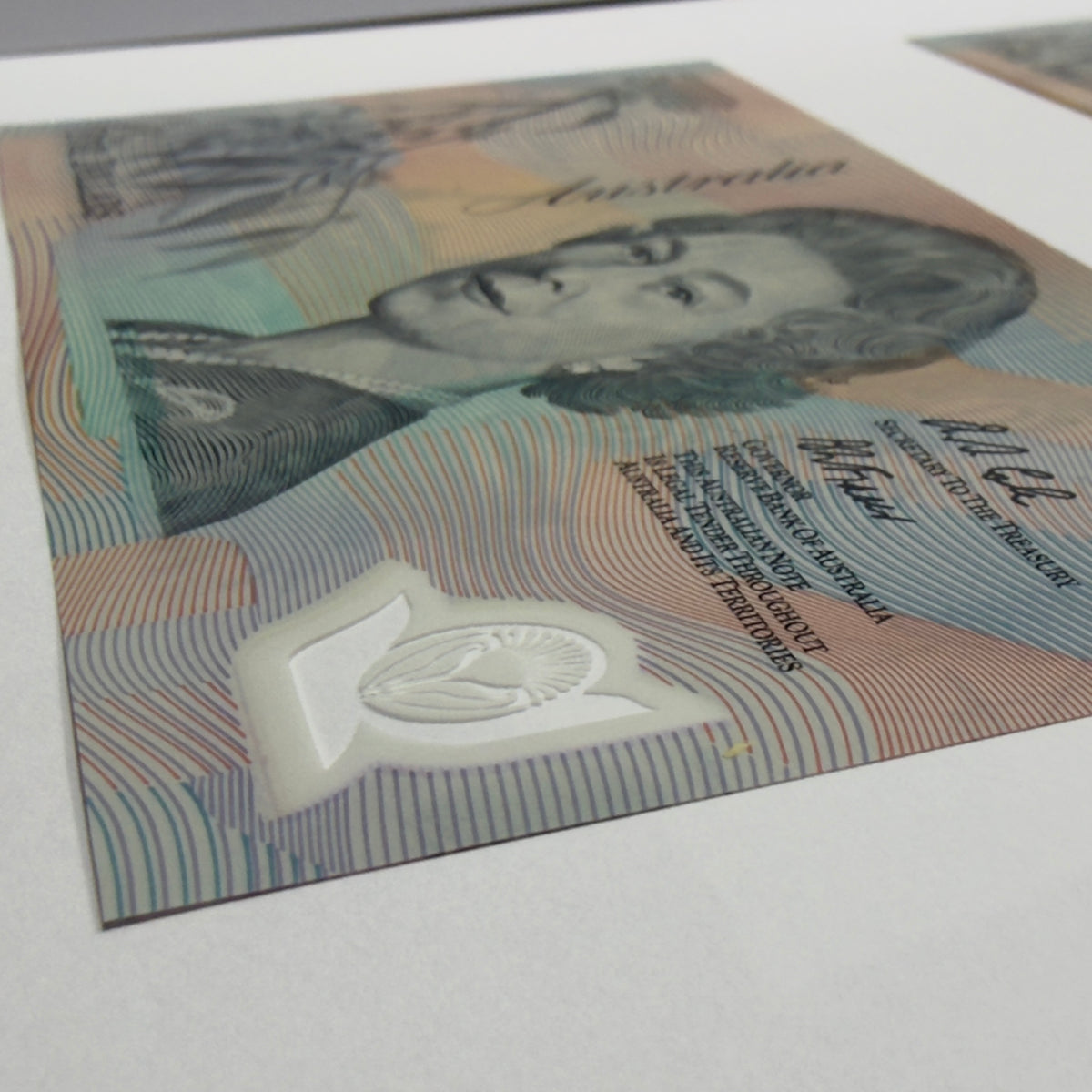 1992 $5  From First Polymer Run - 1X Uncirculated R214 in Note Protector