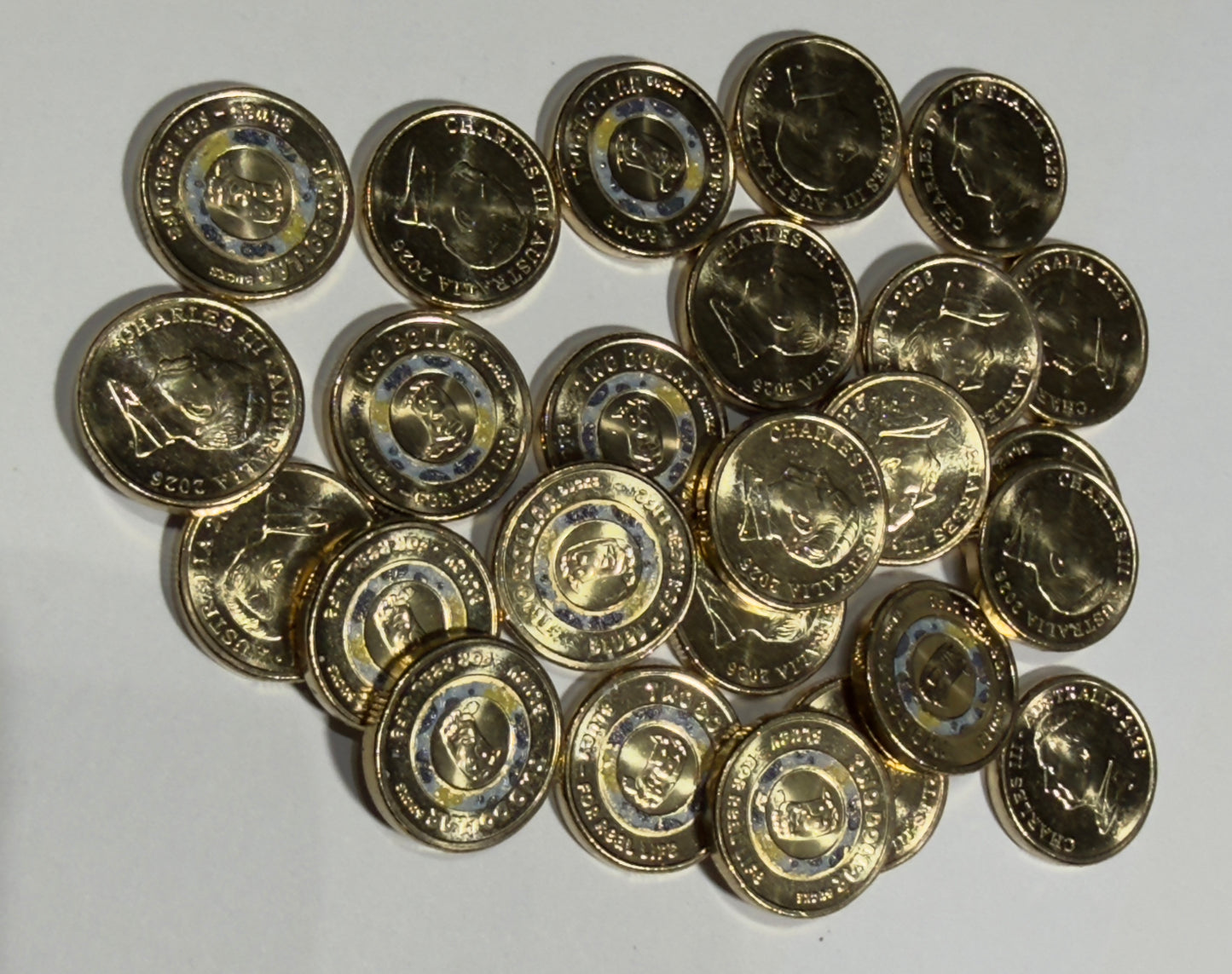 2026 $2 Bluey & Bingo Coloured Coins - Uncirculated 2 Coins in 2x2s
