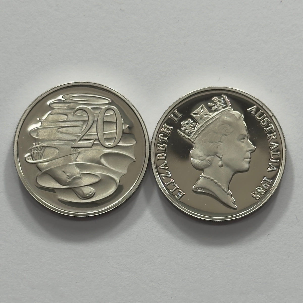 1988 20 Cent Proof Coin - Platypus - comes in 2x2