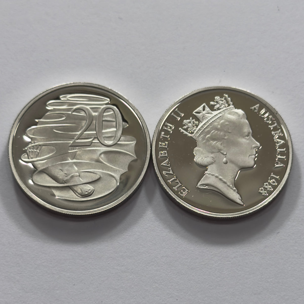 1988 20 Cent Proof Coin - Platypus - comes in 2x2
