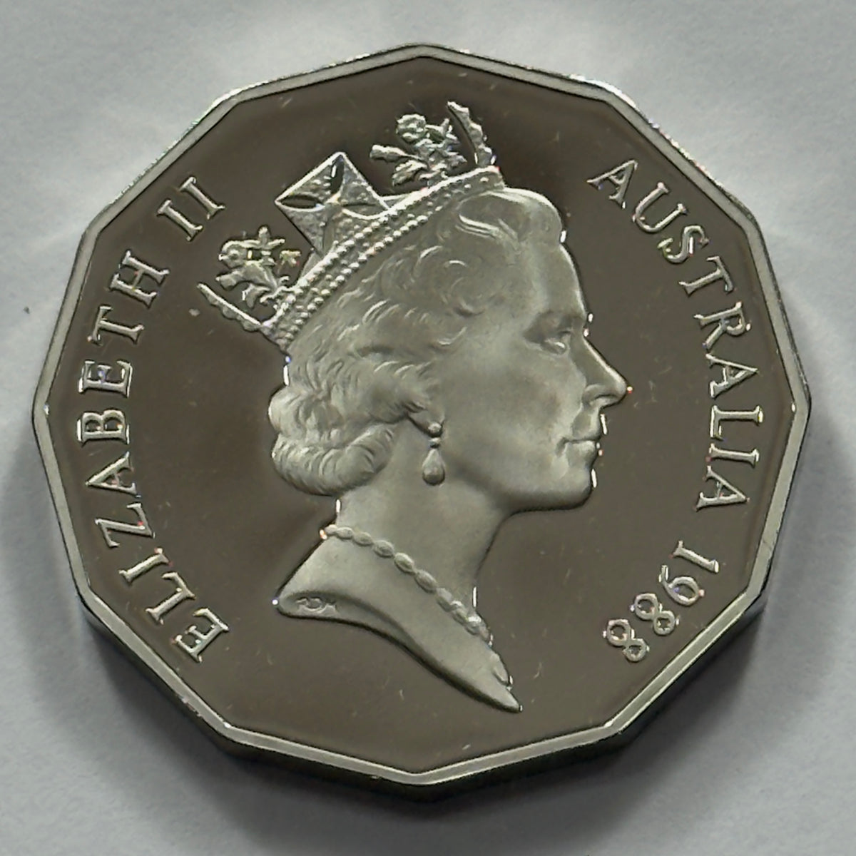 1988 50 Cent Proof Coin - comes in 2x2 - Bicentenary/Tall Ships - comes in 2x2