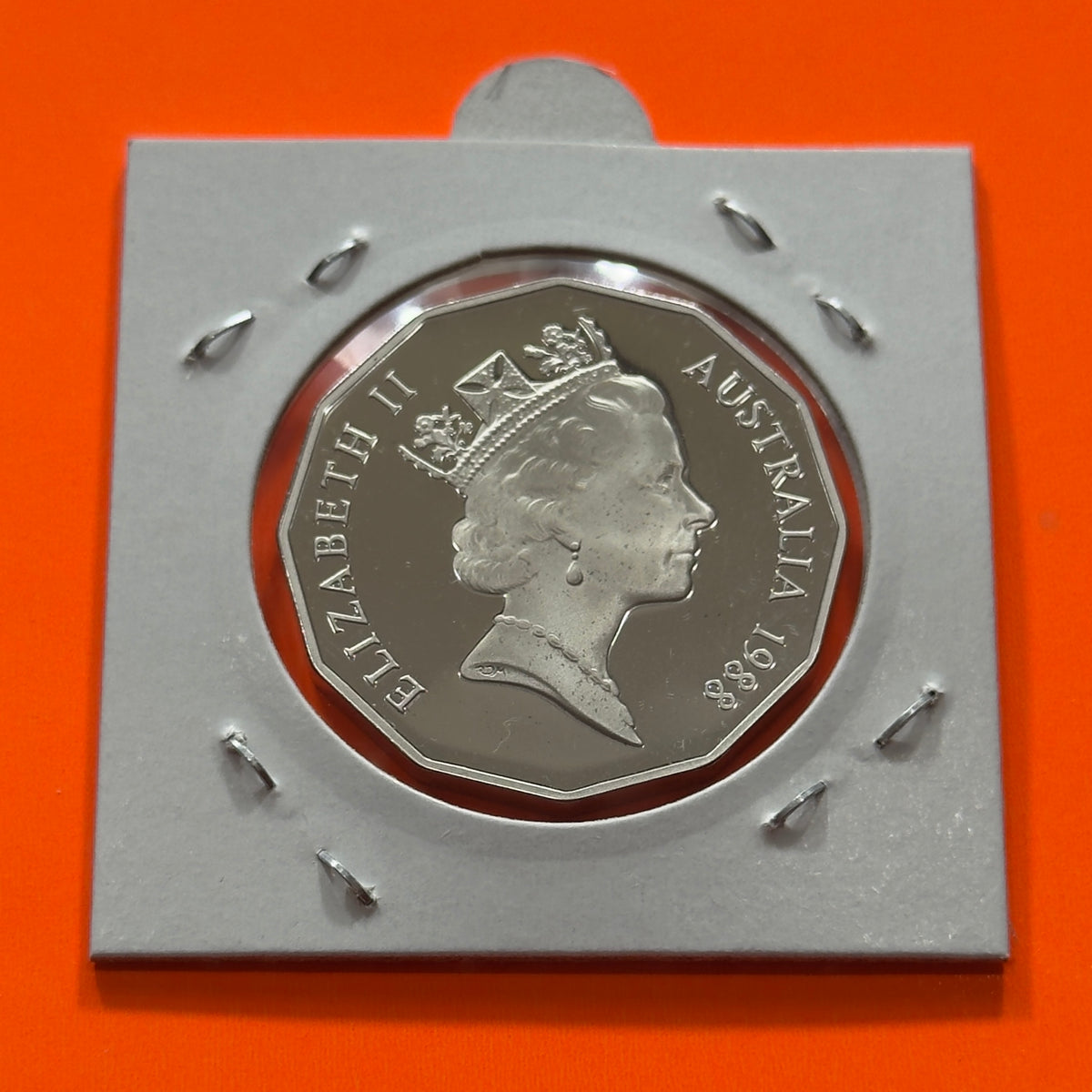 1988 50 Cent Proof Coin - comes in 2x2 - Bicentenary/Tall Ships - comes in 2x2