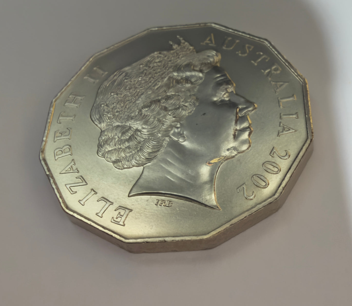 2002 50 Cent Coin - Year of the Outback - Choice Uncirculated - comes in 2x2