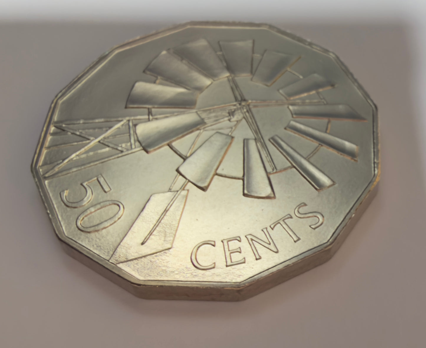 2002 50 Cent Coin - Year of the Outback - Choice Uncirculated - comes in 2x2