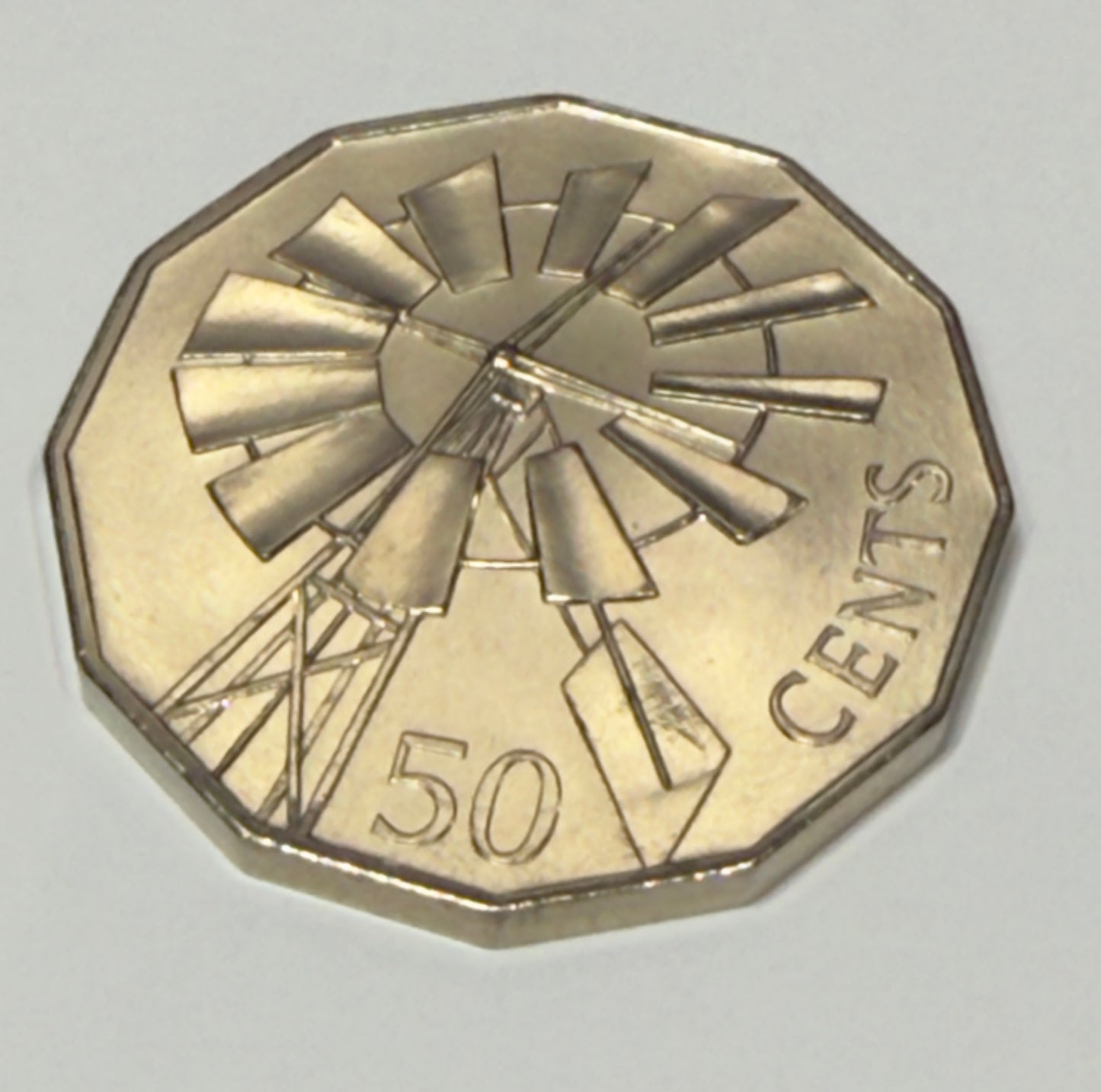 2002 50 Cent Coin - Year of the Outback - Choice Uncirculated - comes in 2x2