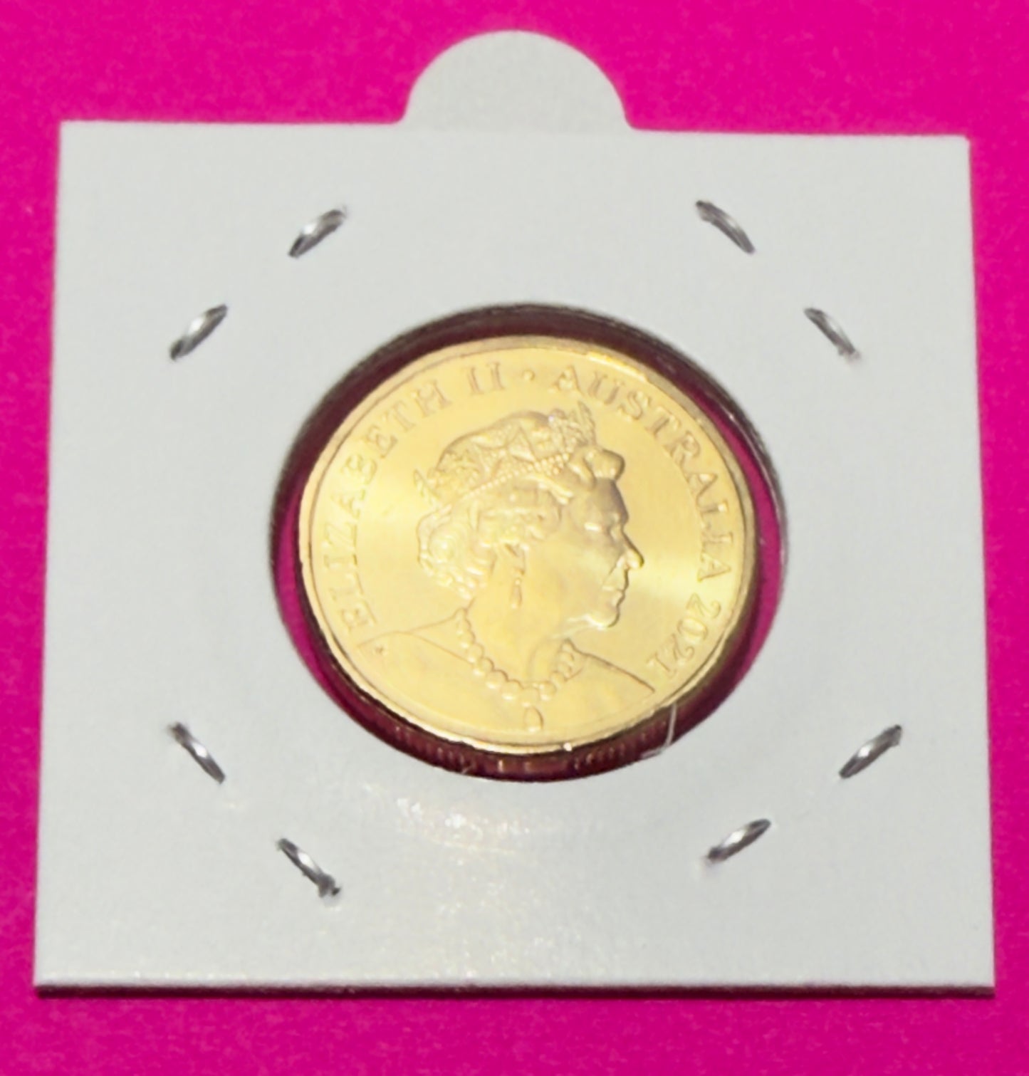 2021 $1 Coin - Uncirculated - Mob Of Roos - Ex Ram Bag - 160k Mintage - In 2x2