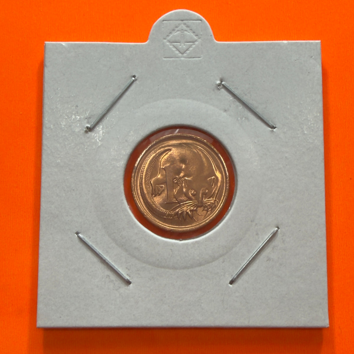 1975 1 Cent Coin - Uncirculated - Ex Ram Roll - One Cent - Comes In 2x2