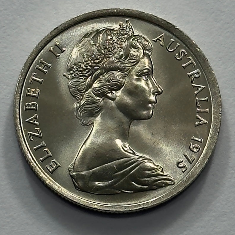 1975 5 Cent Coin - Uncirculated - Five Cent Coin - comes in 2x2