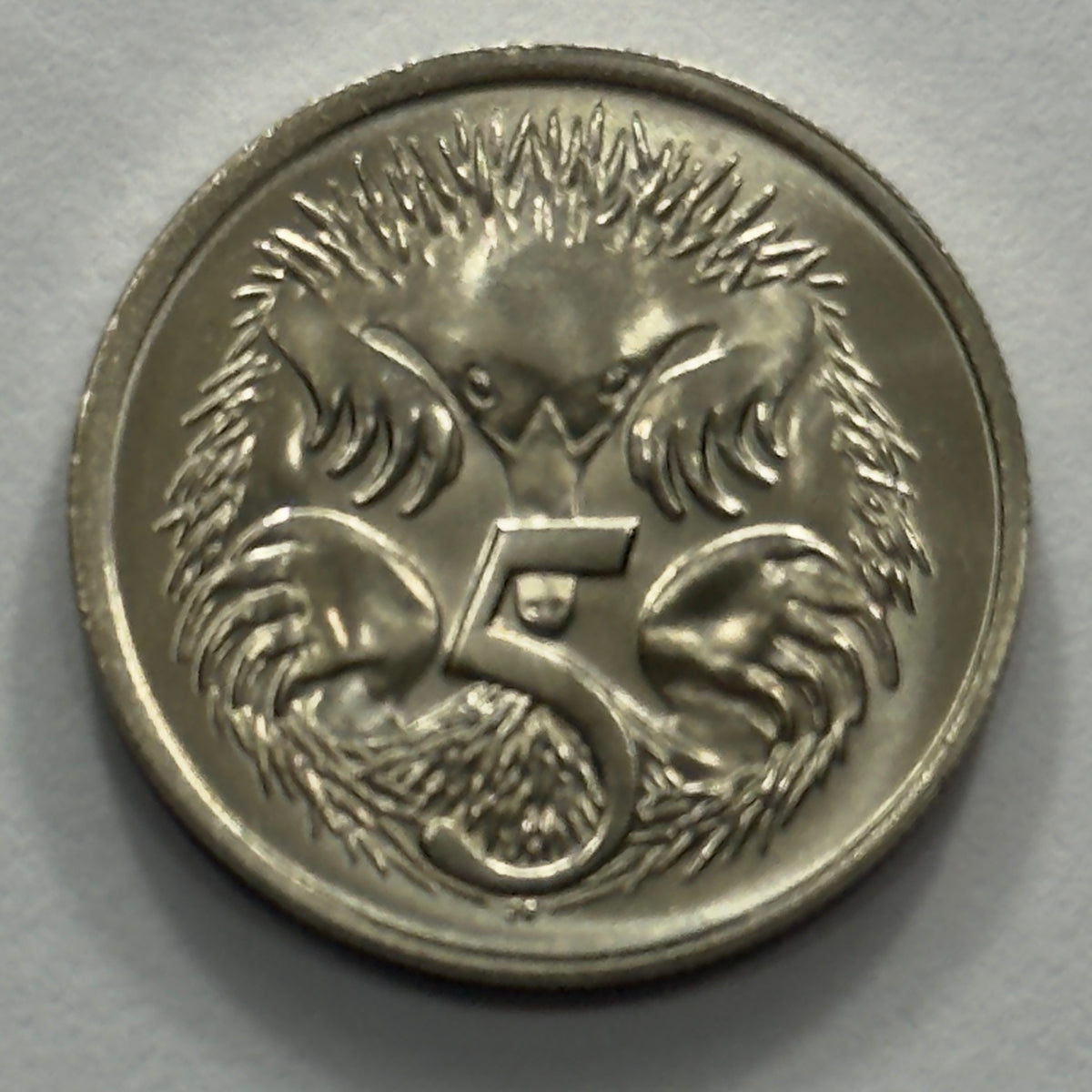 1975 5 Cent Coin - Uncirculated - Five Cent Coin - comes in 2x2