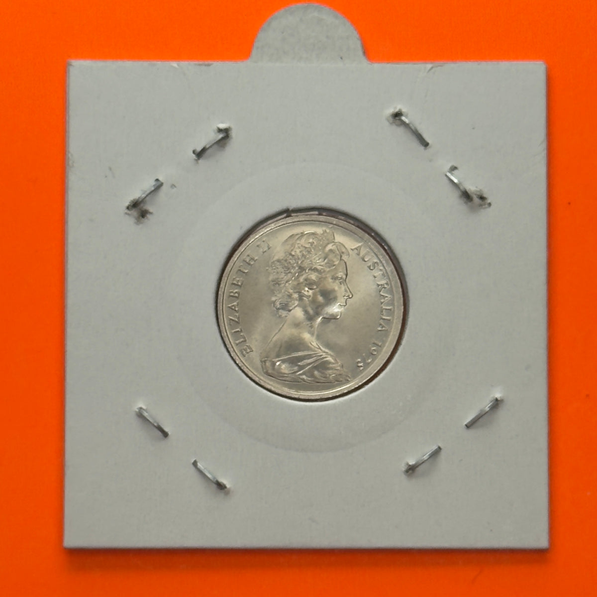 1975 5 Cent Coin - Uncirculated - Five Cent Coin - comes in 2x2