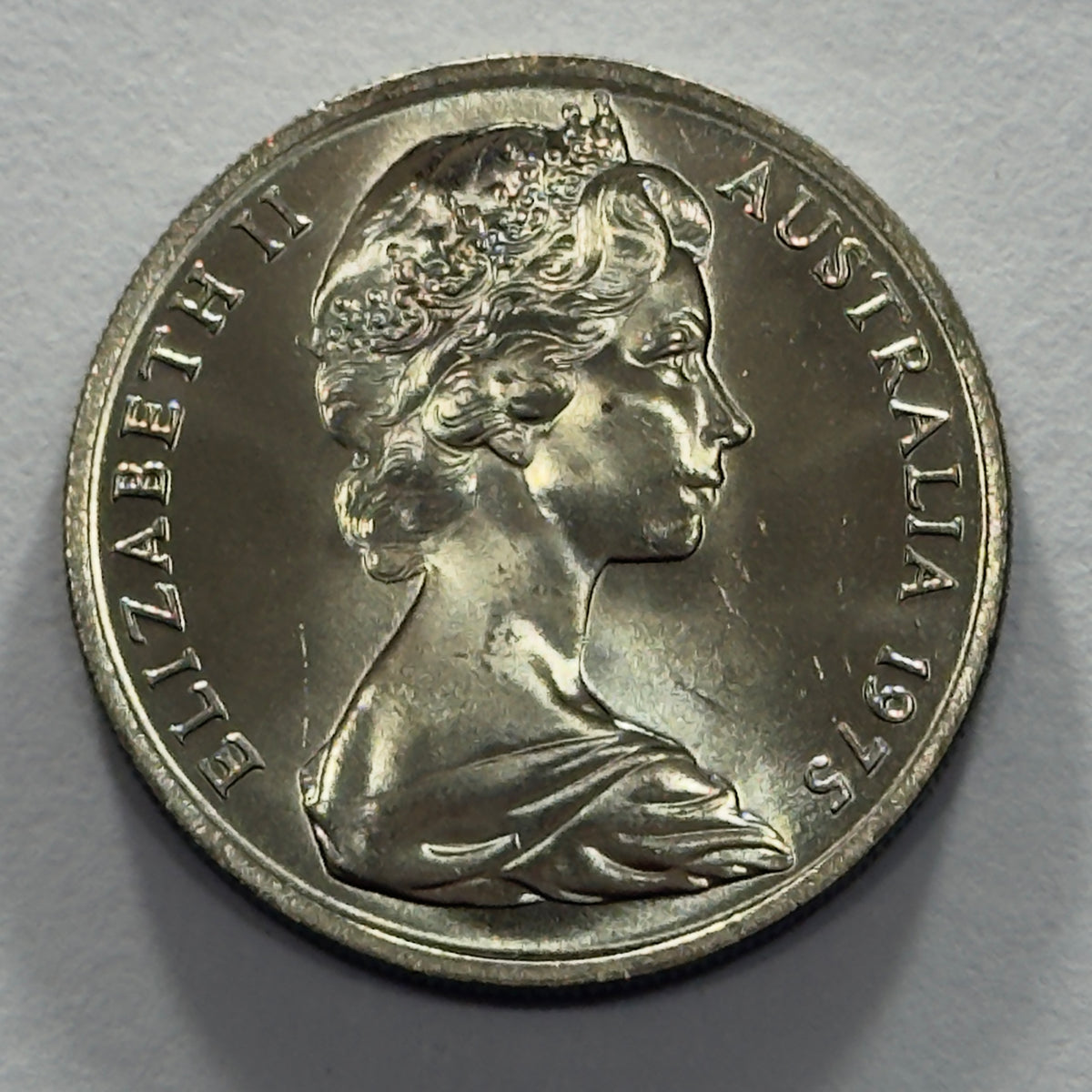 1975 10 Cent Coin - Uncirculated - Ten Cent - comes in 2x2