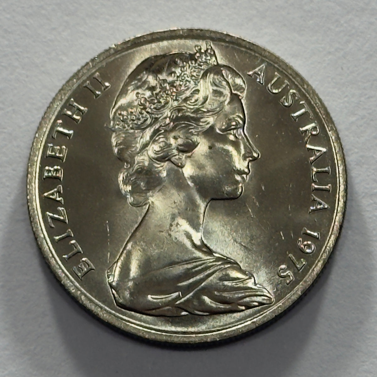 1975 10 Cent Coin - Uncirculated - Ten Cent - comes in 2x2