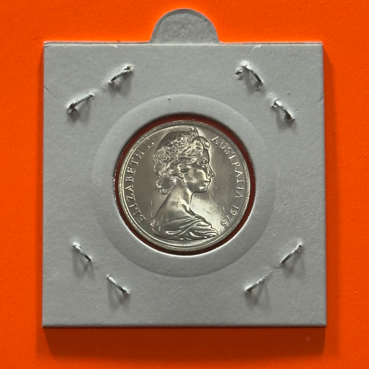 1975 10 Cent Coin - Uncirculated - Ten Cent - comes in 2x2