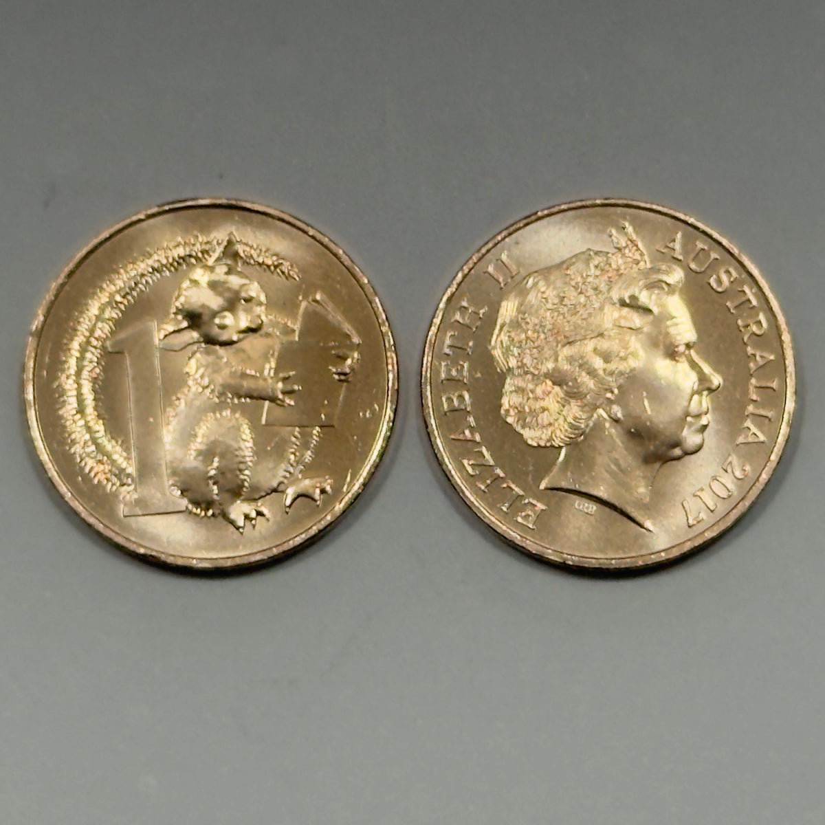 2017 1 Cent Coin - Possum Magic - Little Hush - Uncirculated - comes in 2x2