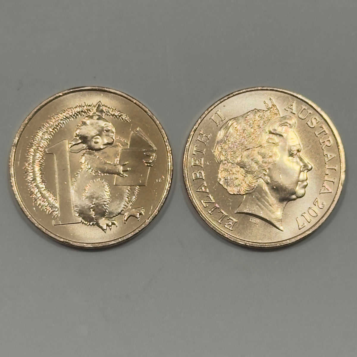 2017 1 Cent Coin - Possum Magic - Little Hush - Uncirculated - comes in 2x2
