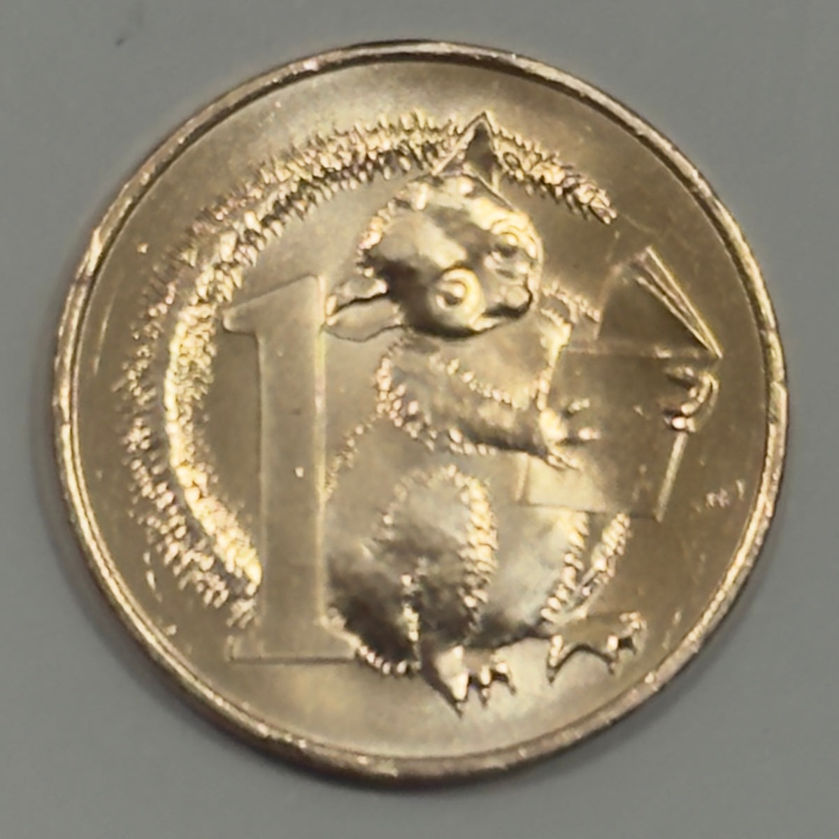 2017 1 Cent Coin - Possum Magic - Little Hush - Uncirculated - comes in 2x2