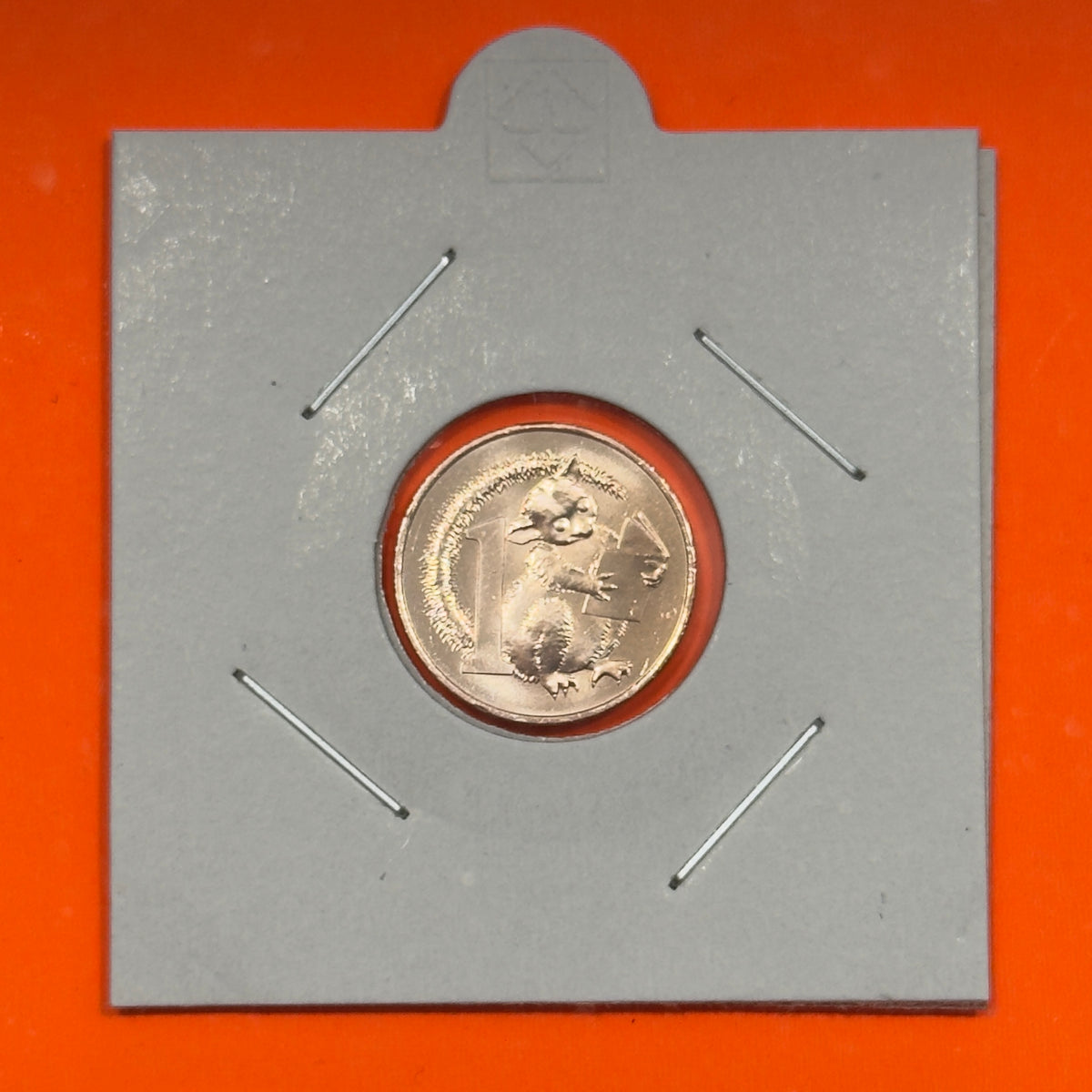 2017 1 Cent Coin - Possum Magic - Little Hush - Uncirculated - comes in 2x2