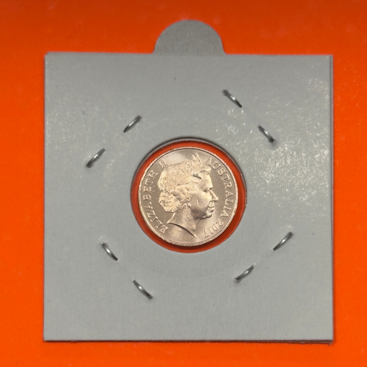 2017 1 Cent Coin - Possum Magic - Little Hush - Uncirculated - comes in 2x2